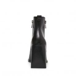 SteveMadden WHISPER BLACK LEATHER 10 SteveMadden WHISPER BLACK LEATHER