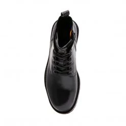 SteveMadden ASH BLACK LEATHER