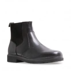SteveMadden BARZAL BLACK LEATHER