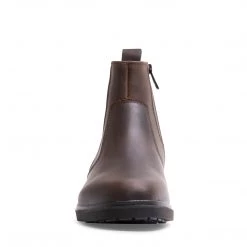 SteveMadden BARZAL BROWN LEATHER MEN'S SHOES