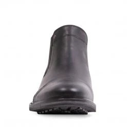 SteveMadden MEN'S SHOES BOAZ BLACK LEATHER