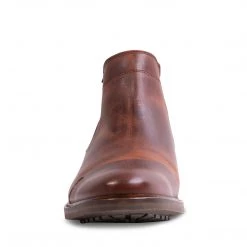 SteveMadden MEN'S SHOES BOAZ TAN LEATHER 8 SteveMadden MEN'S SHOES BOAZ TAN LEATHER