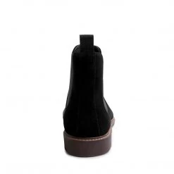 SteveMadden BONFIREE BLACK SUEDE 7 SteveMadden BONFIREE BLACK SUEDE