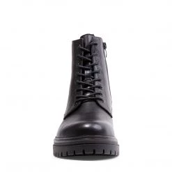 SteveMadden BROMLEYF BLACK LEATHER