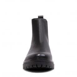 SteveMadden BRONSONN BLACK LEATHER MEN'S SHOES