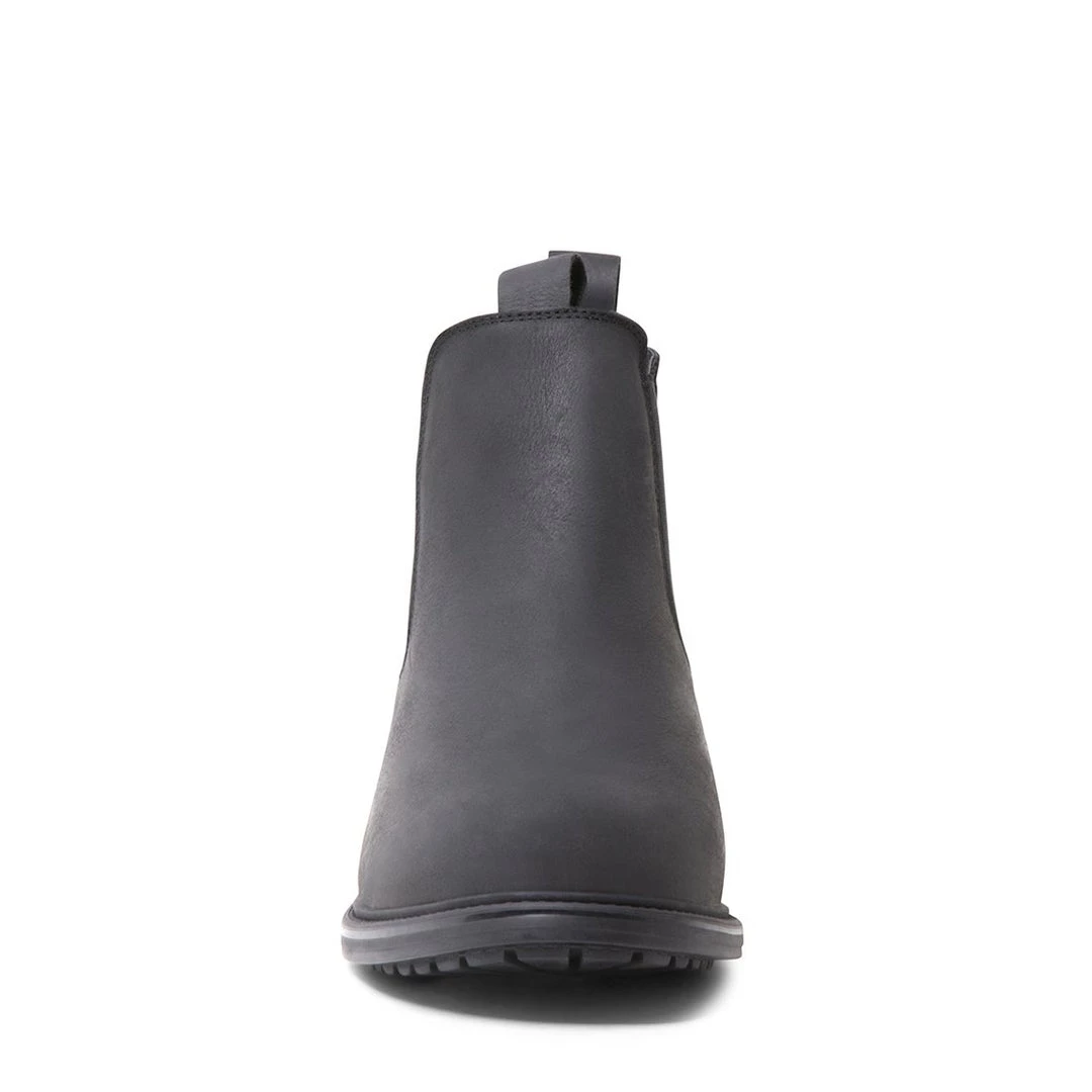 SteveMadden CRIMSON WATERPROOF BLACK LEATHER MEN'S SHOES 3 SteveMadden CRIMSON WATERPROOF BLACK LEATHER MEN'S SHOES