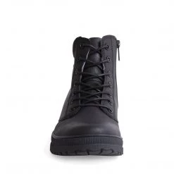 SteveMadden DALY WATERPROOF BLACK LEATHER MEN'S SHOES