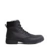 SteveMadden DALY WATERPROOF BLACK LEATHER MEN'S SHOES