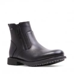 SteveMadden DEVIN BLACK LEATHER