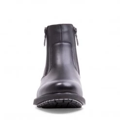 SteveMadden DEVIN BLACK LEATHER