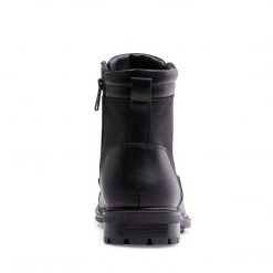 SteveMadden DIRK BLACK LEATHER MEN'S SHOES