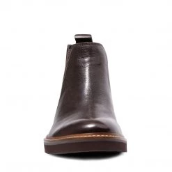 SteveMadden MEN'S SHOES DOLANNN BROWN LEATHER