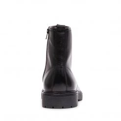 SteveMadden MEN'S SHOES DOXINL BLACK LEATHER