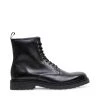 SteveMadden MEN'S SHOES DOXINL BLACK LEATHER
