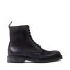 SteveMadden MEN'S SHOES DOXIN BLACK LEATHER