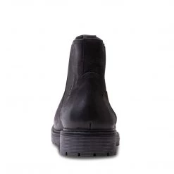 SteveMadden DREXLIN BLACK LEATHER 10 SteveMadden DREXLIN BLACK LEATHER