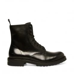 SteveMadden KILGORE BLACK LEATHER MEN'S SHOES