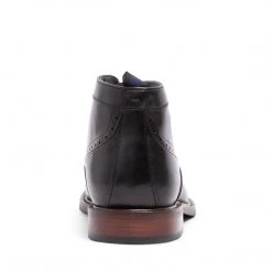 SteveMadden MEN'S SHOES KINGLY BLACK LEATHER