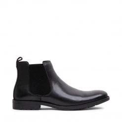 SteveMadden LUKKA BLACK LEATHER All New