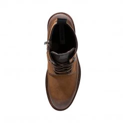 SteveMadden MEN'S SHOES MACKK TAN SUEDE