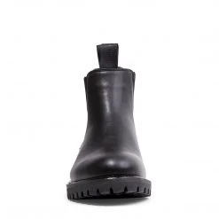 SteveMadden MANTIS BLACK LEATHER MEN'S SHOES