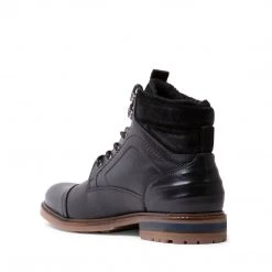 SteveMadden MILFORD BLACK LEATHER