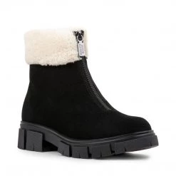 SteveMadden PAMMIES BLACK SUEDE WOMEN'S SHOES