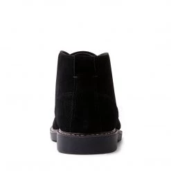 SteveMadden RAMPART BLACK SUEDE MEN'S SHOES