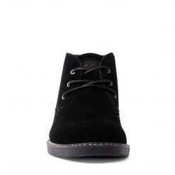 SteveMadden RAMPART BLACK SUEDE MEN'S SHOES