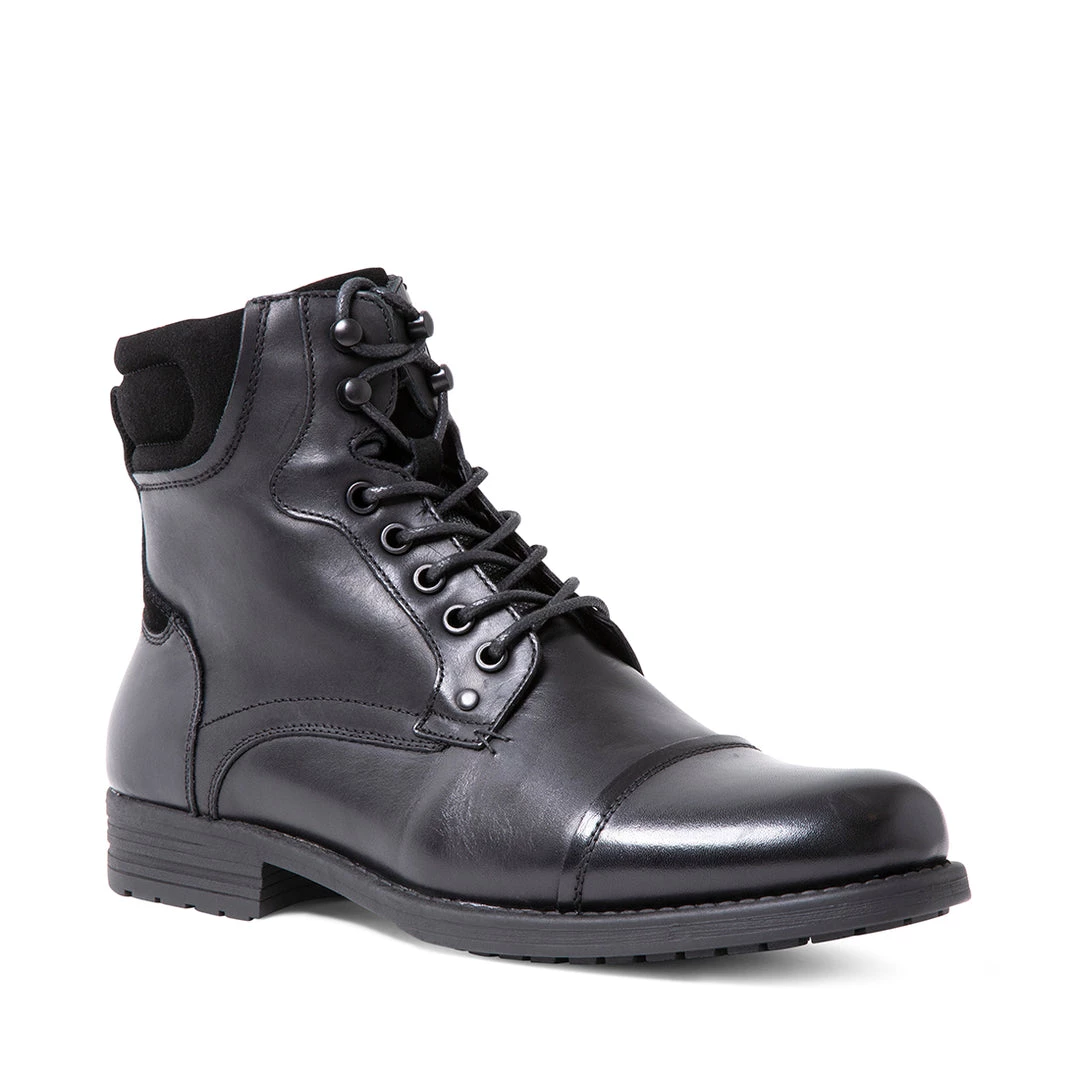 SteveMadden RAWSON WATERPROOF BLACK LEATHER 2 SteveMadden RAWSON WATERPROOF BLACK LEATHER