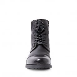 SteveMadden RAWSON WATERPROOF BLACK LEATHER 8 SteveMadden RAWSON WATERPROOF BLACK LEATHER
