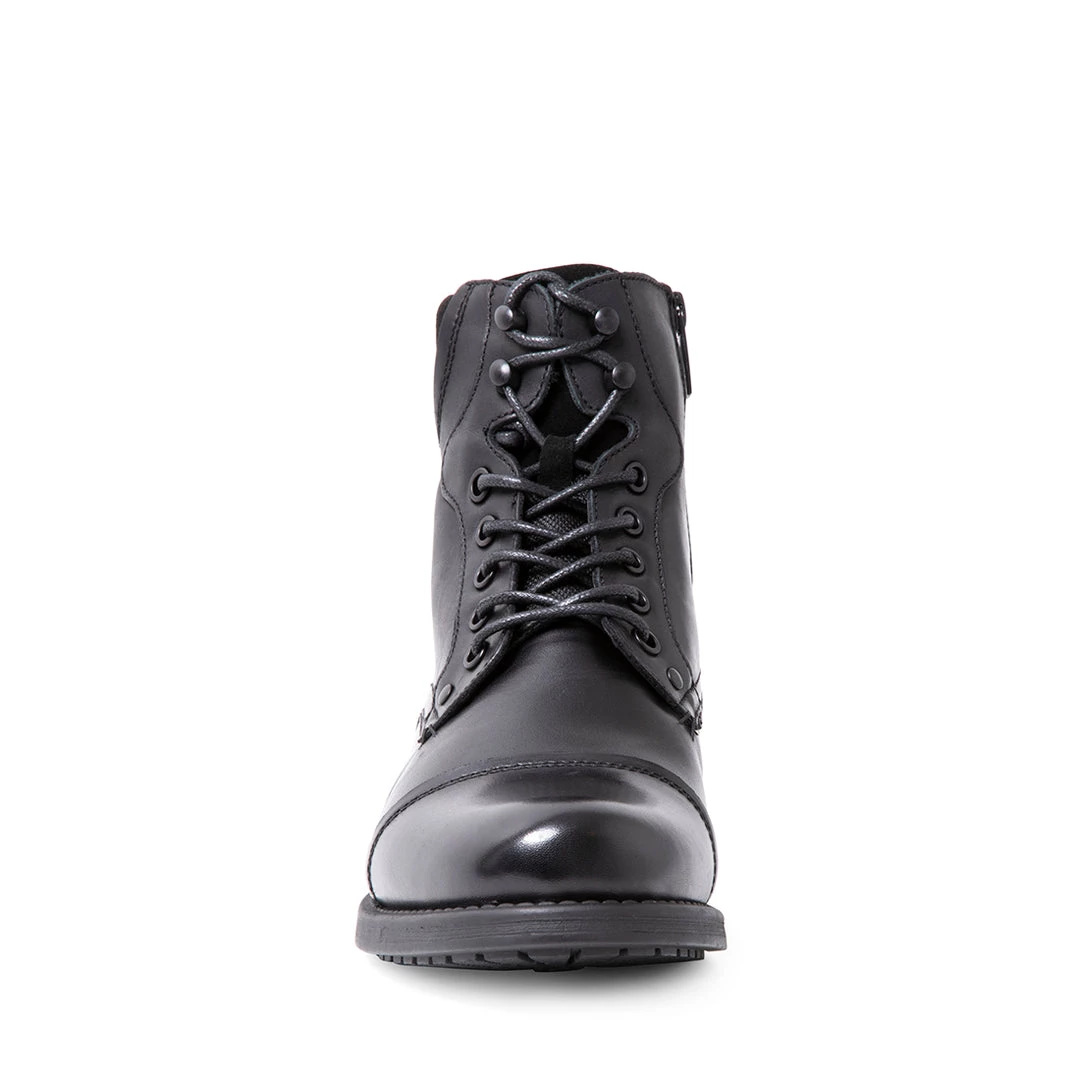 SteveMadden RAWSON WATERPROOF BLACK LEATHER 4 SteveMadden RAWSON WATERPROOF BLACK LEATHER