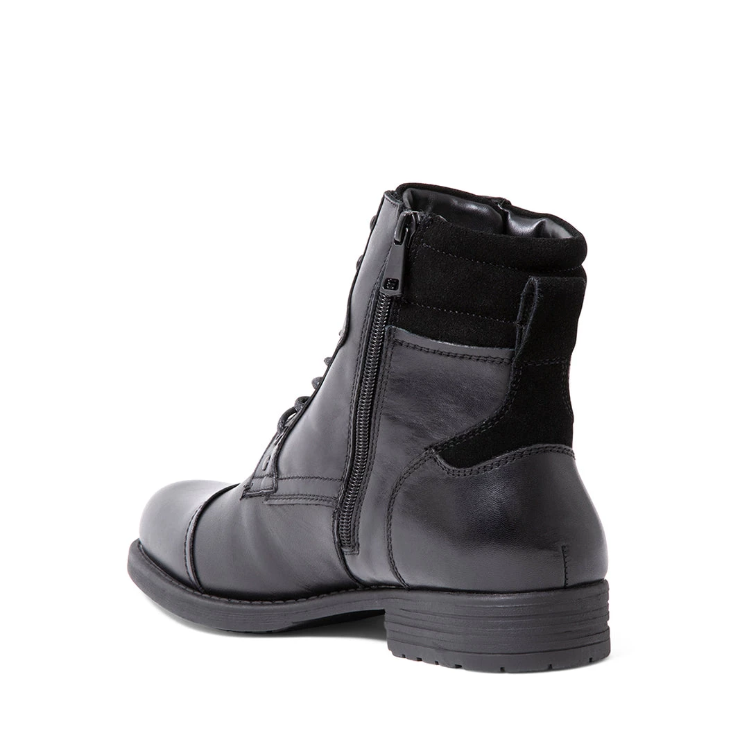 SteveMadden RAWSON WATERPROOF BLACK LEATHER 3 SteveMadden RAWSON WATERPROOF BLACK LEATHER