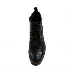 SteveMadden TILMAN BLACK LEATHER