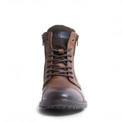 SteveMadden UMMFREYY TAN LEATHER MEN'S SHOES