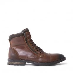 SteveMadden UMMFREYY TAN LEATHER MEN'S SHOES