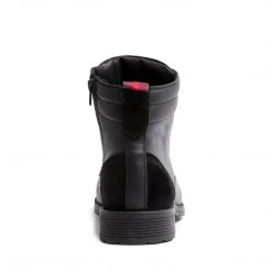 SteveMadden MEN'S SHOES UPWOOD BLACK LEATHER