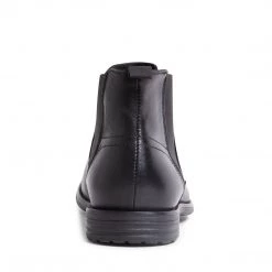 SteveMadden URBANA BLACK LEATHER MEN'S SHOES