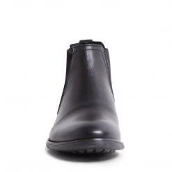 SteveMadden URBANA BLACK LEATHER MEN'S SHOES