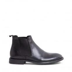 SteveMadden URBANA BLACK LEATHER MEN'S SHOES