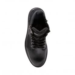 SteveMadden UTURN BLACK LEATHER Men's Shoes