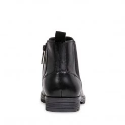 SteveMadden VARIK BLACK LEATHER
