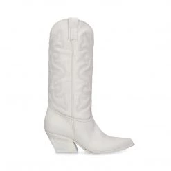 SteveMadden All New WEST WHITE LEATHER