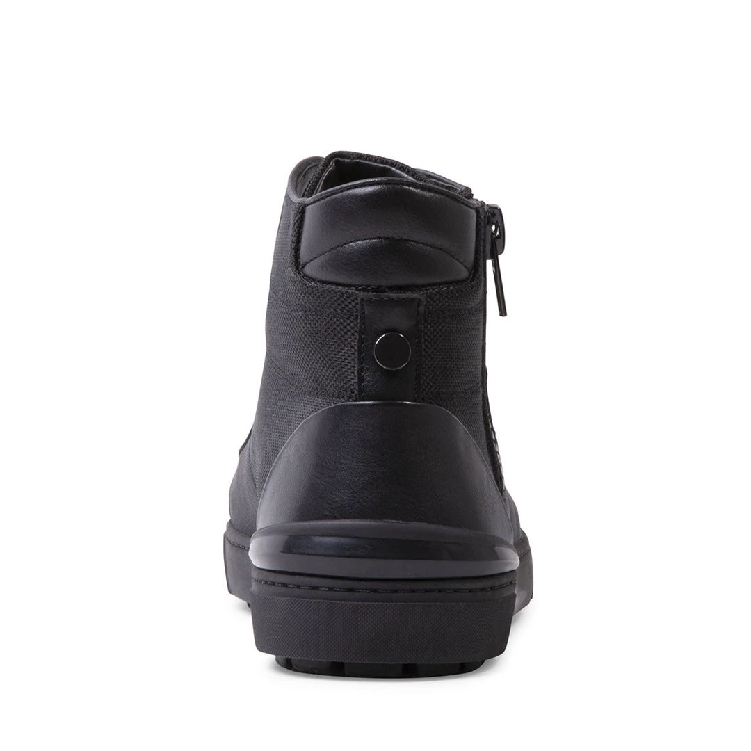 SteveMadden AKKLAIM WATERPROOF BLACK MEN'S SHOES 4 SteveMadden AKKLAIM WATERPROOF BLACK MEN'S SHOES