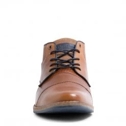 SteveMadden BENTO TAN LEATHER MEN'S SHOES
