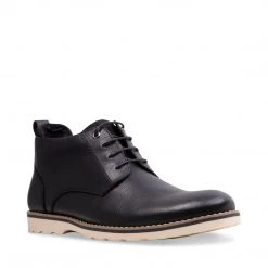 SteveMadden BUELLER BLACK MEN'S SHOES