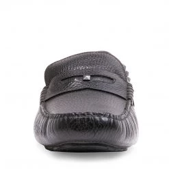 SteveMadden MEN'S SHOES DANIEL BLACK LEATHER 7 SteveMadden MEN'S SHOES DANIEL BLACK LEATHER