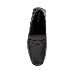 SteveMadden MEN'S SHOES DANIEL BLACK LEATHER 9 SteveMadden MEN'S SHOES DANIEL BLACK LEATHER