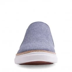 SteveMadden GASCON BLUE FABRIC MEN'S SHOES