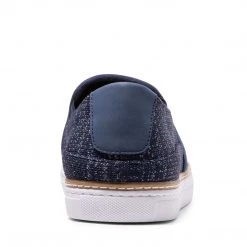 SteveMadden MEN'S SHOES GUSS BLUE FABRIC 8 SteveMadden MEN'S SHOES GUSS BLUE FABRIC